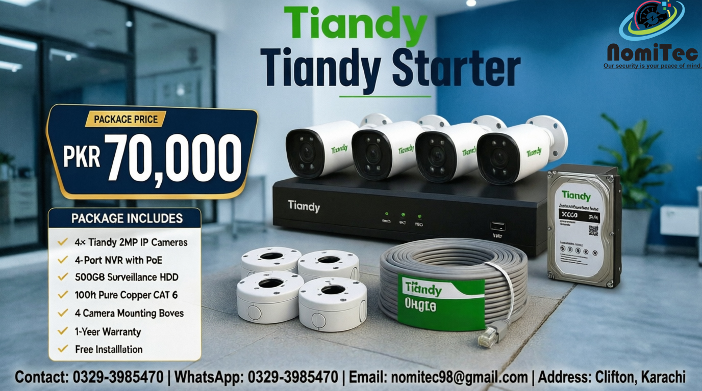Basic CCTV Package - NomiTec